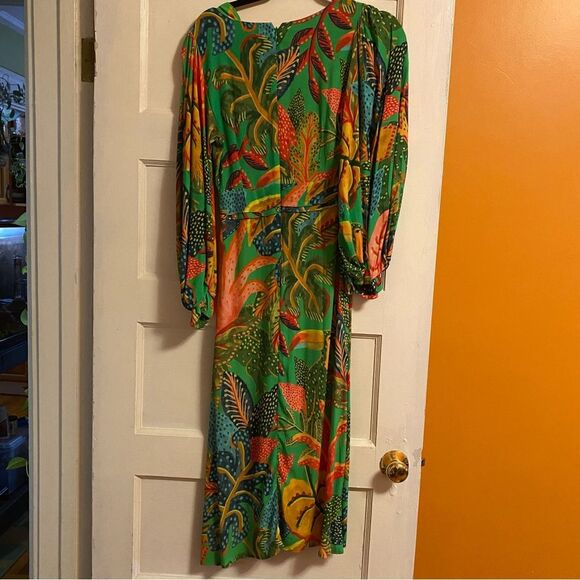 FARM Rio Forest Dream Slit Dress Size XS - Picture 5 of 9